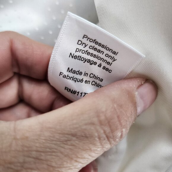 Paisley & Gray Jacket Mens 36S White Long Sleeve 2 Button Blazer *NWT* - Picture 6 of 12